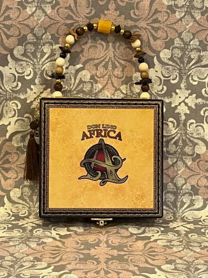 Africa Cigar Box Purse