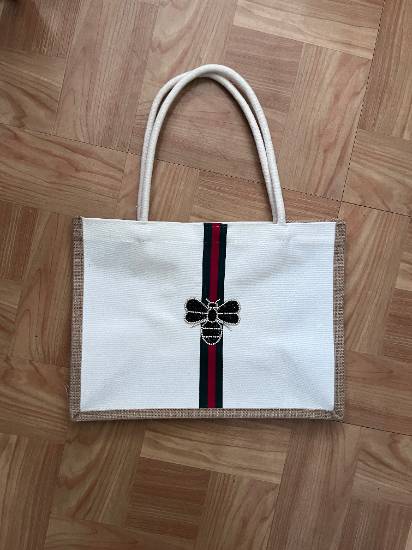 Black Bee Tote Bag