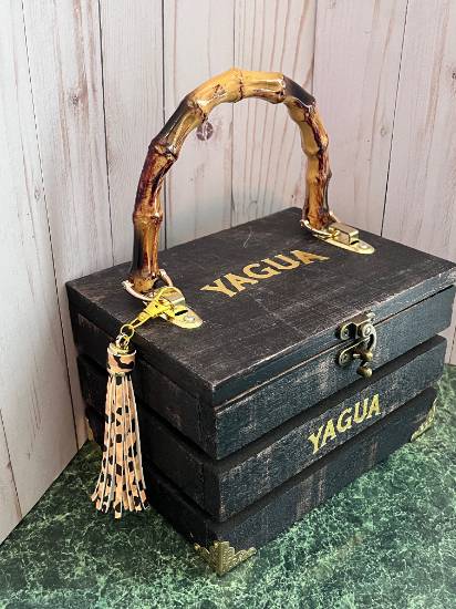 Rustic Wood Purse