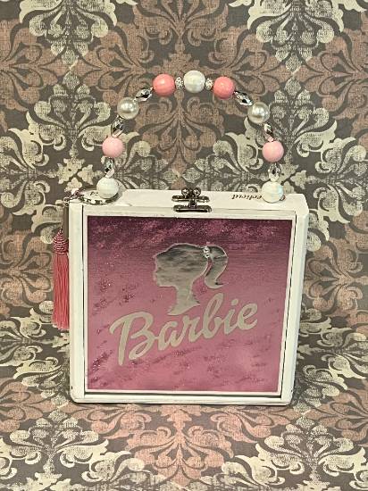 Barbie Pink & White Purse