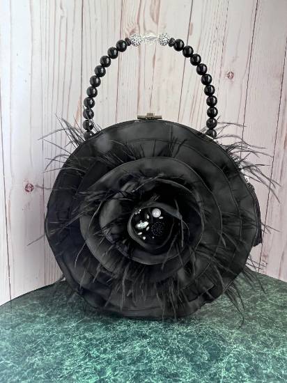 Feathers & Flowers Cigar Box Purse