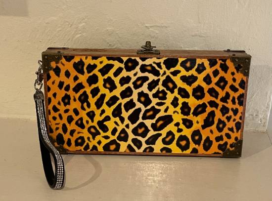 Leopard Clutch