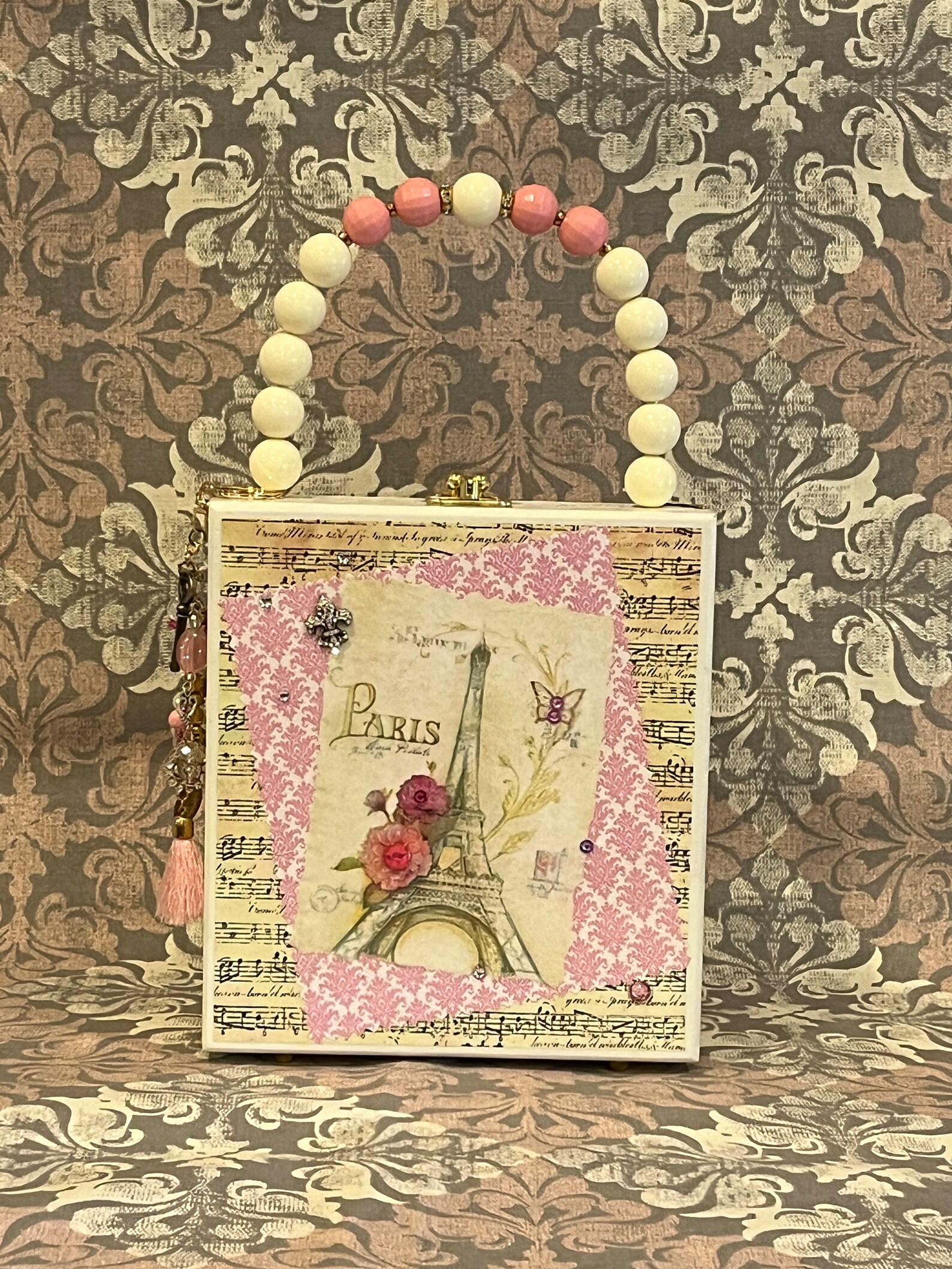 Memories of Paris Cigar Box Purse